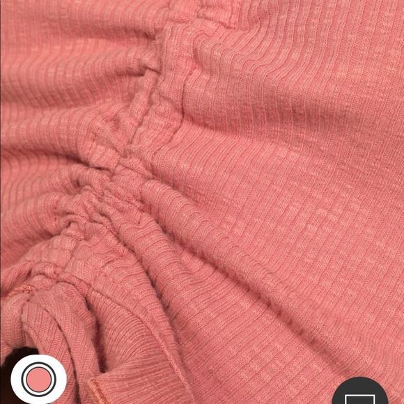 NEW Lulu’s Rebel with a Cause Dusty Rose Ribbed Ruched Tube Top - Picture 5 of 8